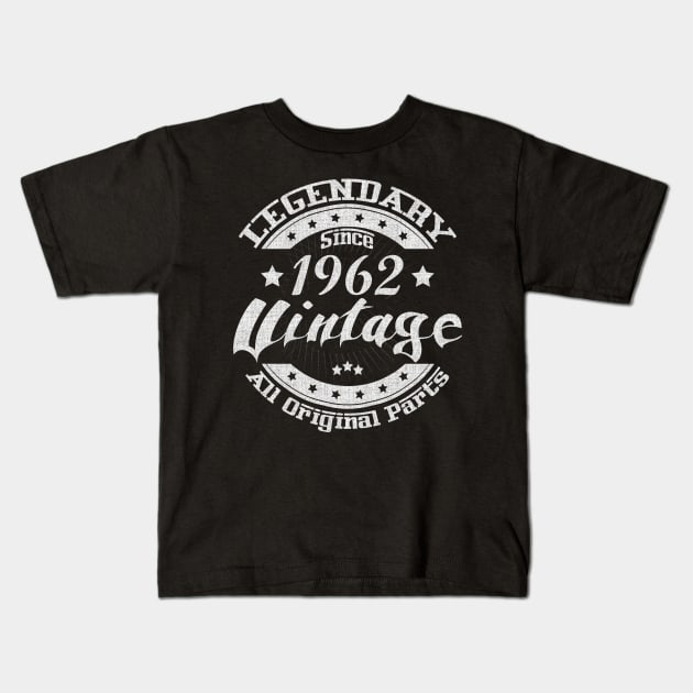 Legendary Since 1962. Vintage All Original Parts Kids T-Shirt by FromHamburg